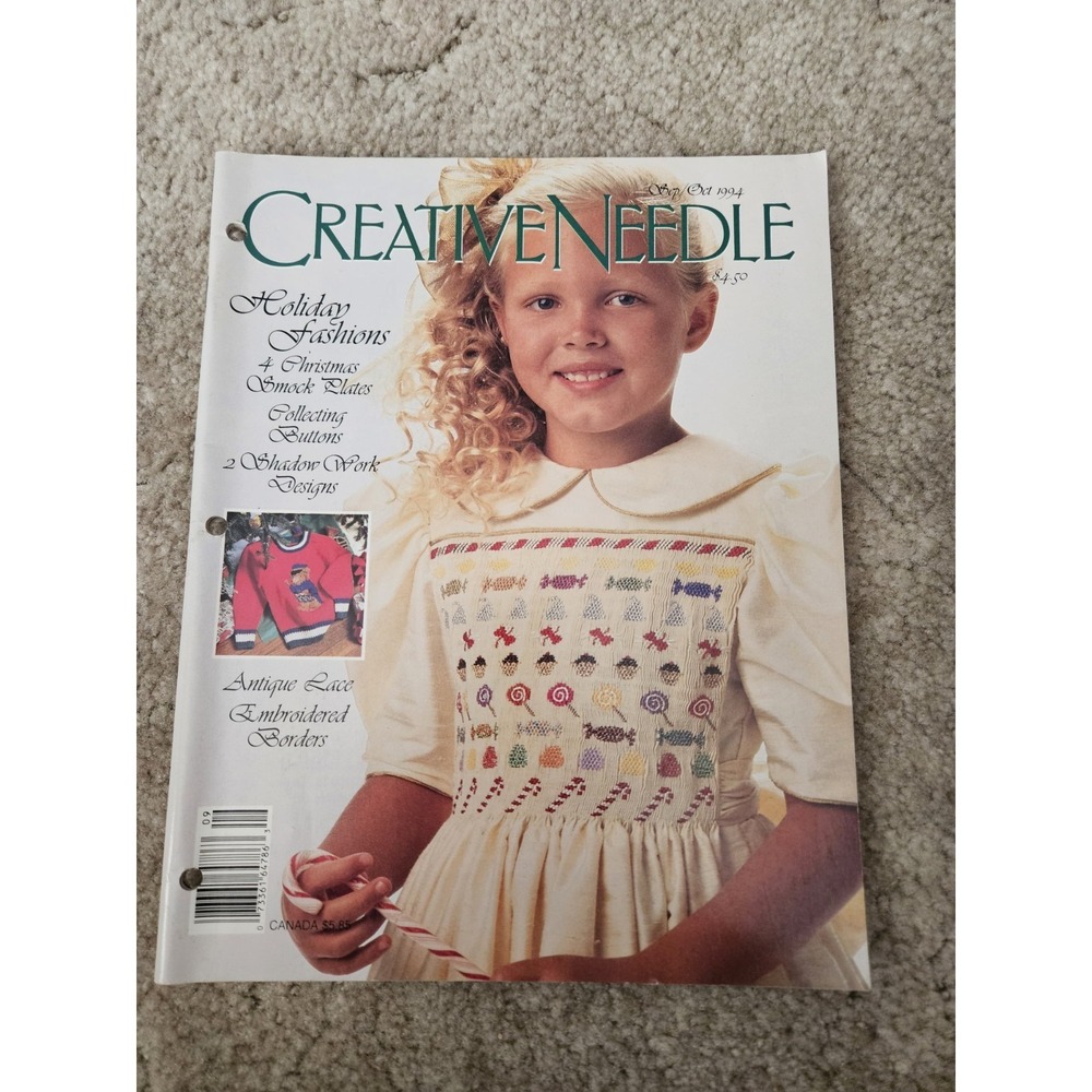 Vintage Sept/Oct 1994 Creative Needle Magazine‎